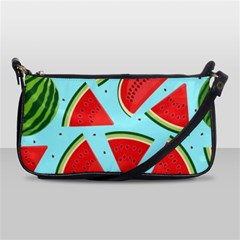 Blue Watermelon Shoulder Clutch Bag by ConteMonfrey