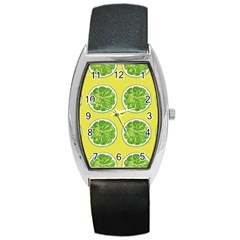 Yellow Lemonade  Barrel Style Metal Watch by ConteMonfrey