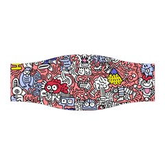 Hand-drawn-vector-illustration-doodle-funny-world-illustrator-line-tools-drawing-flat-design Stretchable Headband