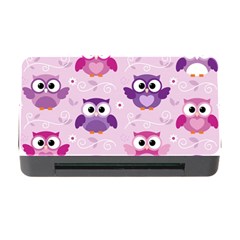 Seamless Cute Colourfull Owl Kids Pattern Memory Card Reader With Cf by Wegoenart