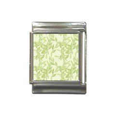 Watercolor Leaves On The Wall  Italian Charm (13mm) by ConteMonfrey