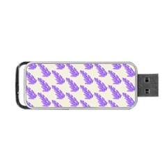 Cute Lavanda Portable Usb Flash (one Side) by ConteMonfrey