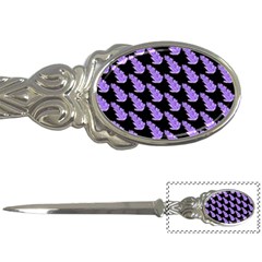 Cute Lavanda Black Letter Opener by ConteMonfrey