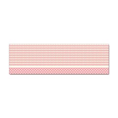 Background Pink Beige Decorative Texture Craft Sticker (bumper) by Wegoenart