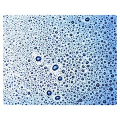 Drop Water Background Macro Splash Rain Drink Double Sided Flano Blanket (medium)  by Wegoenart