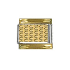 Cactus Gold Trim Italian Charm (9mm) by ConteMonfrey