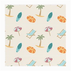 Cool Summer Pattern - Beach Time!   Medium Glasses Cloth by ConteMonfrey