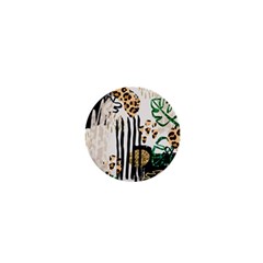 Modern Jungle 1  Mini Buttons by ConteMonfrey