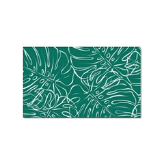 Tropical Monstera  Sticker (rectangular)