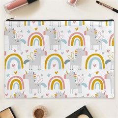 Unicorns, Hearts And Rainbows Cosmetic Bag (xxxl) by ConteMonfrey