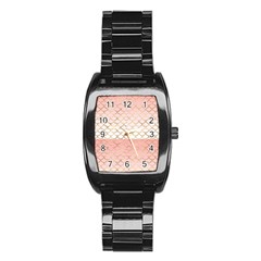 Mermaid Ombre Scales  Stainless Steel Barrel Watch by ConteMonfrey