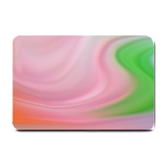 Gradient Pink Green Orange Small Doormat by ConteMonfrey