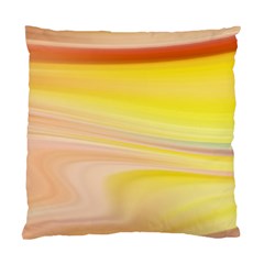 Gradient Orange, Red Standard Cushion Case (one Side)