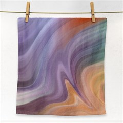 Gradient Purple Orange Face Towel by ConteMonfrey