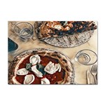 Pizza And Calzone Sticker A4 (10 pack) Front