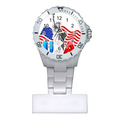 New York City Holiday United States Usa Plastic Nurses Watch