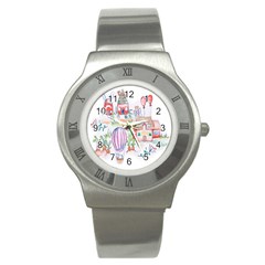 Easter Village  Stainless Steel Watch by ConteMonfrey