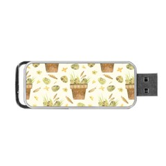 Plant Pot Easter Portable Usb Flash (one Side) by ConteMonfrey