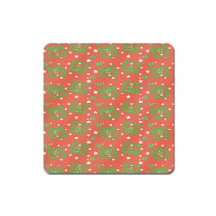 Christmas Textur 01 Square Magnet by artworkshop