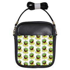 Kermit The Frog Girls Sling Bag by Valentinaart