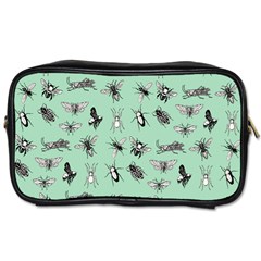 Insects Pattern Toiletries Bag (two Sides)