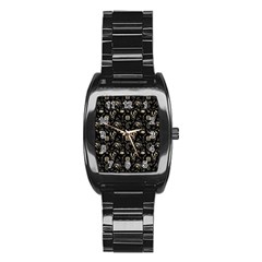 Halloween  Stainless Steel Barrel Watch