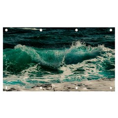 Sea Ocean Waves Seascape Beach Banner And Sign 7  X 4  by danenraven