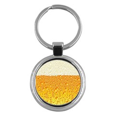 Bubble Beer Key Chain (round) by artworkshop