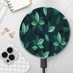 Leaves Pattern Wireless Charger by artworkshop