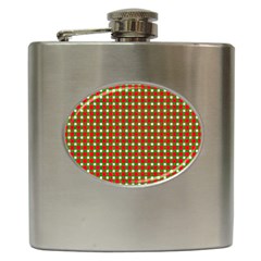 Lumberjack Plaid, Buffalo Plaid, Hip Flask (6 Oz)