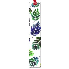 Leaves Watercolor Ornamental Decorative Design Large Book Marks