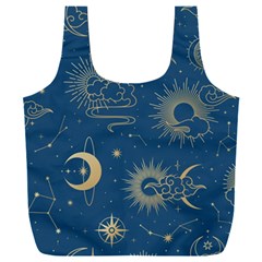 Seamless-galaxy-pattern Full Print Recycle Bag (xxl)