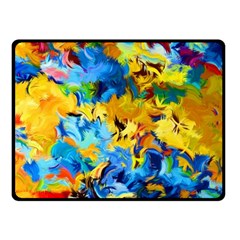 Abstract Art Fleece Blanket (small) by gasi