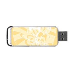 Amber Zendoodle Portable Usb Flash (two Sides) by Mazipoodles