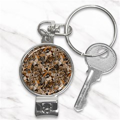 Background Graphic Beautiful Wallpaper Abstract Nail Clippers Key Chain by Uceng