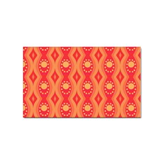 Background Pattern Texture Design Wallpaper Sticker Rectangular (100 Pack)