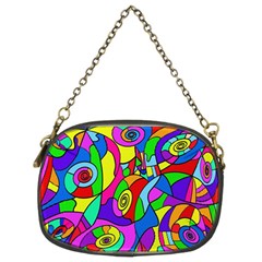 Colorful Stylish Design Chain Purse (two Sides) by gasi