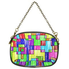 Colorful Stylish Design Chain Purse (one Side) by gasi