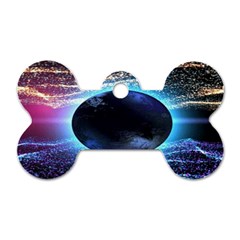 Digitalgalaxy Dog Tag Bone (two Sides) by Sparkle