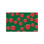 Christmas Coffee Sticker Rectangular (100 pack) Front