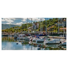 Piriapolis City Port, Maldonado, Uruguay Banner And Sign 8  X 4 