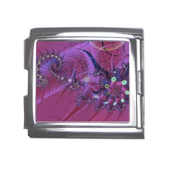 Fractal Math Abstract Abstract Art Mega Link Italian Charm (18mm) by Ravend