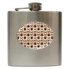 Pugs Hip Flask (6 Oz) by Sparkle