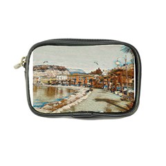 Birds And People On Lake Garda Coin Purse by ConteMonfrey