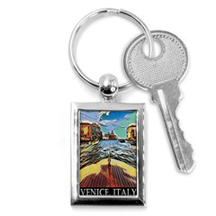 Gondola View   Key Chain (rectangle)