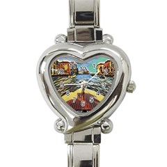 Gondola View   Heart Italian Charm Watch by ConteMonfrey