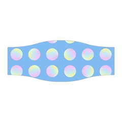 Abstract Stylish Design Pattern Blue Stretchable Headband by brightlightarts