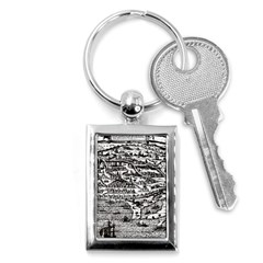 Old Civilization Key Chain (rectangle) by ConteMonfrey