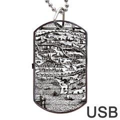 Old Civilization Dog Tag Usb Flash (one Side) by ConteMonfrey