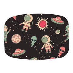 Space Pattern Cartoon Mini Square Pill Box